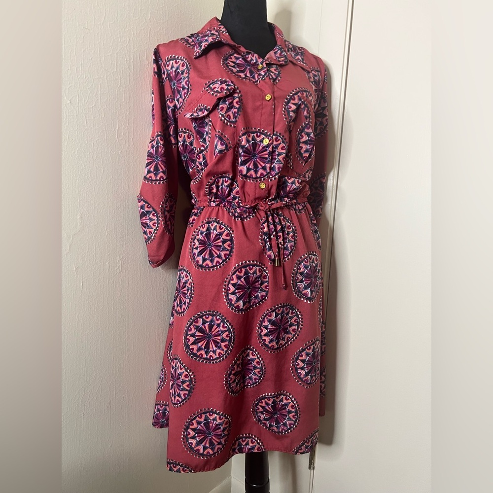 BUNDLE MPH Collection Shirt Dress (2X) Bundled w/ Free Time and Tru cardigan XXL